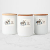 ウィンタービーブムース – 誕生日 フードラベル (ボトル)