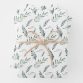 ウィンターピネエ絵を描ルエレガントホリデイ ラッピングペーパーシート (インサイチュ)