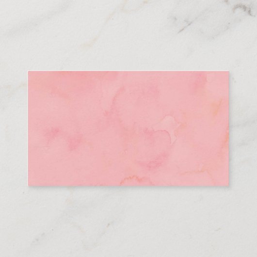 ウィンターピンクのクッキー赤ちゃんシャワーおむつラッフル エンクロージャーカード (裏面)