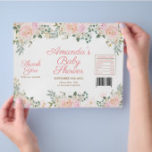 ウィンターピンクスノーフレークフローラチップバッグラッパー チラシ (手)