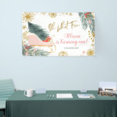 ウィンターピンクスレイガール誕生日 横断幕 (トレードショー)