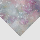 ウィンターピンクフローラキャットデカップクラフト紙 薄葉紙 (詳細)