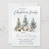 ウィンターピンズのクリスマスパーティ 招待状 (正面)