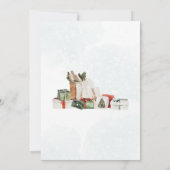 ウィンターピンズのクリスマスパーティ 招待状 (裏面)