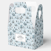 ウィンターファミリーおもしろいクリスマスホリデー フェイバーボックス (オープン)