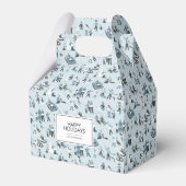 ウィンターファミリーおもしろいクリスマスホリデー フェイバーボックス (正面サイド)