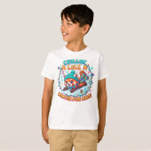 ウィンターファンモード レッドパンダ Tシャツ (正面フル)