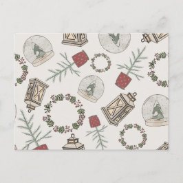 ウィンターファームハウス ポストカード