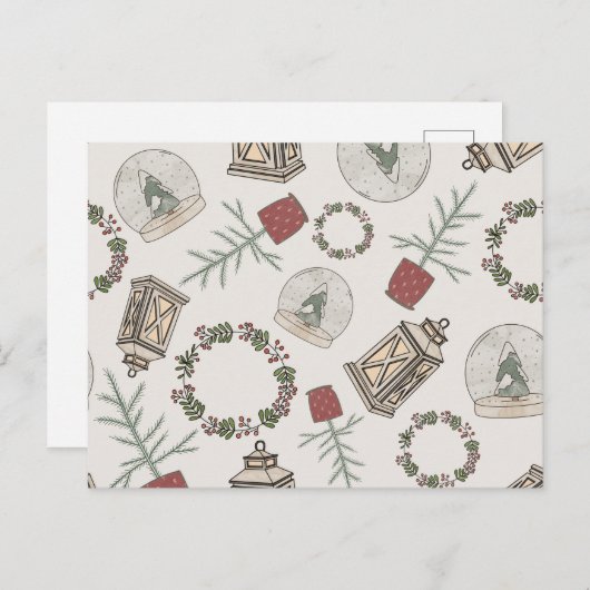 ウィンターファームハウス ポストカード (正面/裏面)