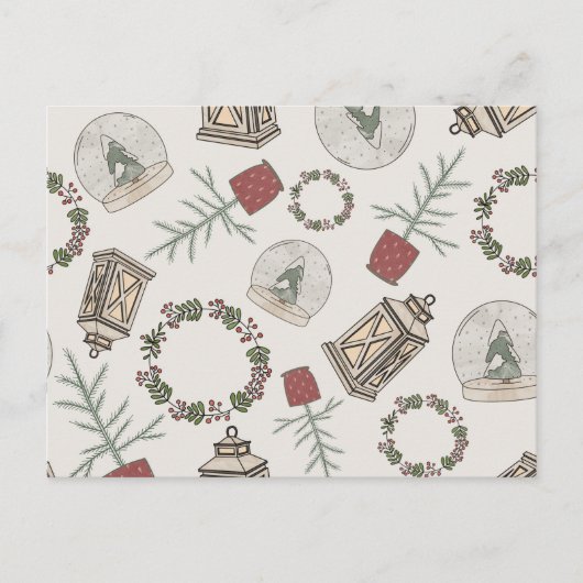 ウィンターファームハウス ポストカード (正面)