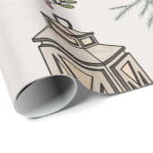 ウィンターファームハウス ラッピングペーパー (ロールコーナー)