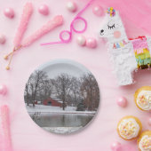 ウィンターファームパノ ペーパープレート (パーティー)