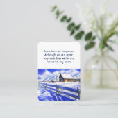 ウィンターファームランチウマズメモリアルポケット記念 名刺 (スタンド正面)