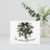 ウィンターフェアリータベビーホリデイ ポストカード (スタンド正面)