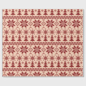 ウィンターフェア島 ラッピングペーパー (フラット)