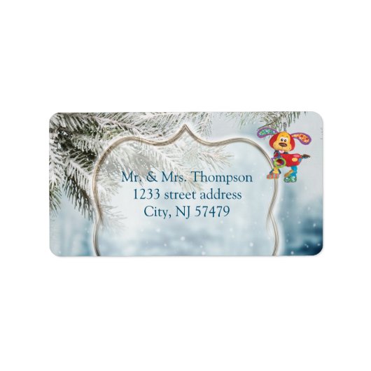 ウィンターフェスティバルホリデイ ラベル (正面)