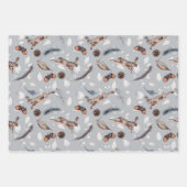 ウィンターフェスティバルラビッツ ラッピングペーパーシート (正面2)