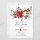 ウィンターフォラルブライダルシャワー 招待状 (正面)