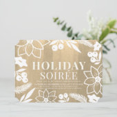 ウィンターフォリアージ金ゴールドホリデーソイレパーティー 招待状 (スタンド正面)