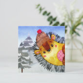 ウィンターフォレストウッドランドフレンズヘッジホッグスケッチ (スタンド正面)