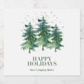 ウィンターフォレストカンパニーホリデービールボトルラベル ビールラベル (シングルラベル)