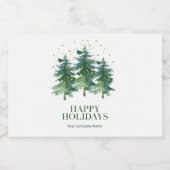 ウィンターフォレストカンパニーホリデー リキュールボトルラベル (シングルラベル)