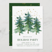 ウィンターフォレストカンパニーホリデー 招待状 (正面/裏面)