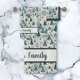 ウィンターフォレストセレニティ バスタオルセット