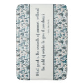 ウィンターフォレストセレニティ バスマット (正面縦)