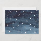 ウィンターフォレストベビーシャワー招待状 招待状 (裏面)