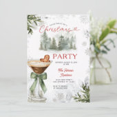 ウィンターフォレストマティーニ クリスマスパーティー招待状 招待状 (スタンド正面)