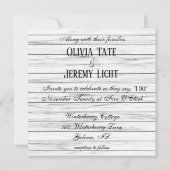 ウィンターフォレスト招待状 招待状 (裏面)