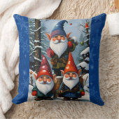 ウィンターフォレスト格言 クッション (ブランケット)