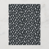 ウィンターフォレスト結婚ズゲスト詳細カード エンクロージャーカード (裏面)