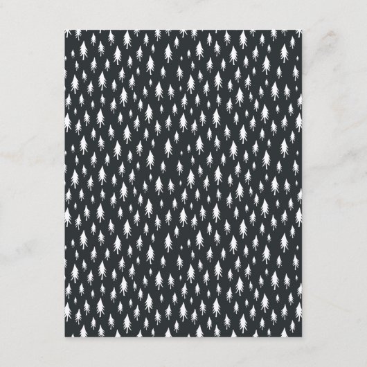 ウィンターフォレスト結婚ズゲスト詳細カード エンクロージャーカード (裏面)