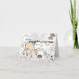 ウィンターフォレスト魔法シカ シーズンカード