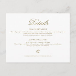 ウィンターフォーマルブランチホリデー結婚ズ詳細 エンクロージャーカード