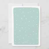 ウィンターフクロウ招待状 招待状 (裏面)