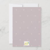 ウィンターフラワーズリハーサルディナー招待状 招待状 (裏面)