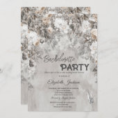ウィンターフラワーズワンダーランドバチェロレッテ 招待状 (正面/裏面)
