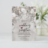 ウィンターフラワーズワンダーランド披露宴 招待状 (スタンド正面)