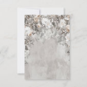 ウィンターフラワーズワンダーランド披露宴 招待状 (裏面)