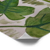 ウィンターフラワーズ&ホリー ポスター (角)