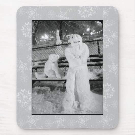 ウィンターフレンズマウスパッド マウスパッド (正面)
