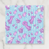 ウィンターフレンズPolar Bearとペンギン赤ちゃんシャワー フェイバータグ (裏面)