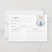 ウィンターフローラレシピカード (正面)