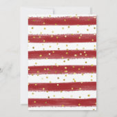 ウィンターフローラ結婚式招待状 招待状 (裏面)