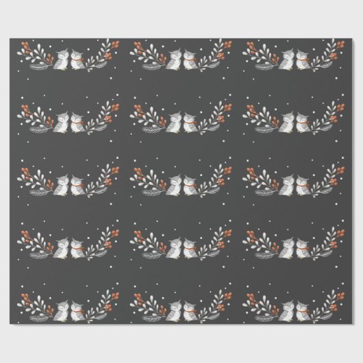 ウィンターフールズラッピング紙 ラッピングペーパー (フラット)