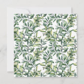 ウィンターフ素朴ァイルコーンリースホリデーパーティー 招待状 (裏面)