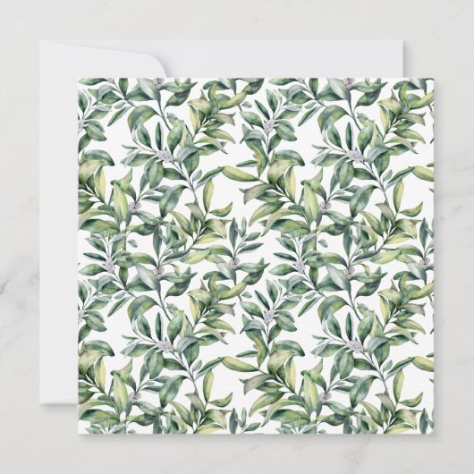 ウィンターフ素朴ァイルコーンリースホリデーパーティー 招待状 (裏面)